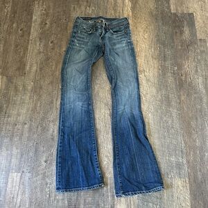 Citizens of Humanity Low Waist Flare Jeans - Size 25